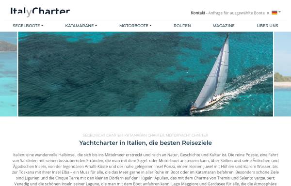 Vorschau von www.yachtcharteritalien.de, ItalyCharter