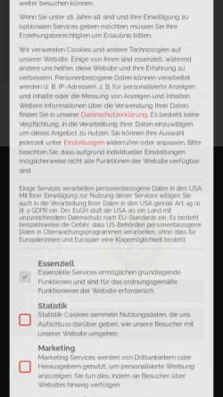 Vorschau der mobilen Webseite barf-box.de, Barf-Box.de