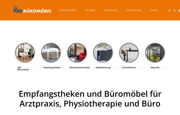 Vorschau von www.as-bueromoebel.de, As Büromöbel GmbH