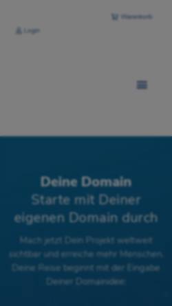 Vorschau der mobilen Webseite www.do.de, Domain-Offensive