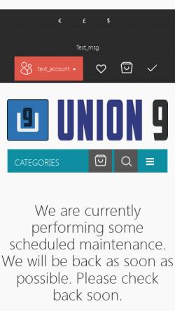 Union 9 T-Shirt Druck