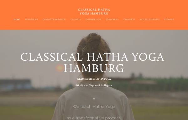 Vorschau von www.hatha-yoga-hamburg.de, Classical Hatha Yoga Hamburg
