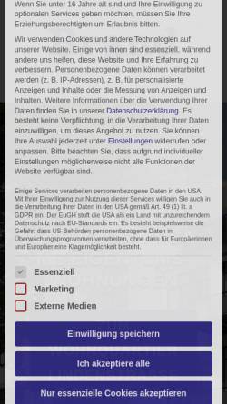 Vorschau der mobilen Webseite www.immobrand.de, Immobilien Brand
