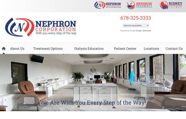Vorschau von www.nephroncorporation.com, Nephron Corporation