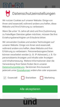 Vorschau der mobilen Webseite diri-socialmedia.de, Di.Ri Social Media