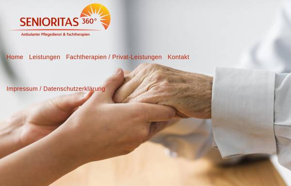 Vorschau von www.senioritas360.de, Senioritas 360°