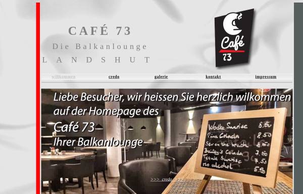 Vorschau von cafe73.de, Cafe73