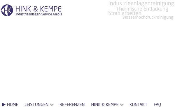 Vorschau von www.hink-kempe.de, Hink & Kempe Industieanlagen-Service GmbH