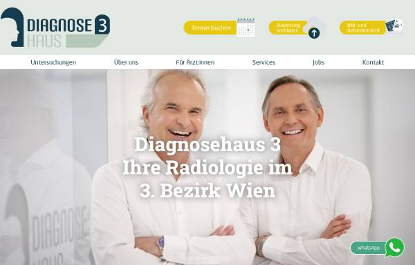 Vorschau von www.diagnosehaus3.at, DIAGNOSEHAUS 3