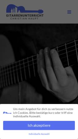Gitarrenunterricht - Christian Haupt