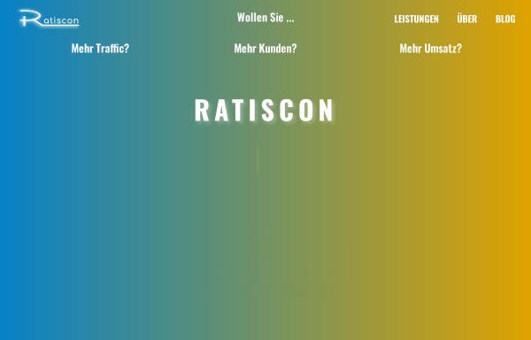 Vorschau von ratiscon.com, Ratiscon
