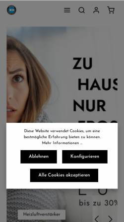Vorschau der mobilen Webseite www.dusbad.de, Dusbad GmbH