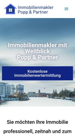 Immobilienmakler Popp & Partner