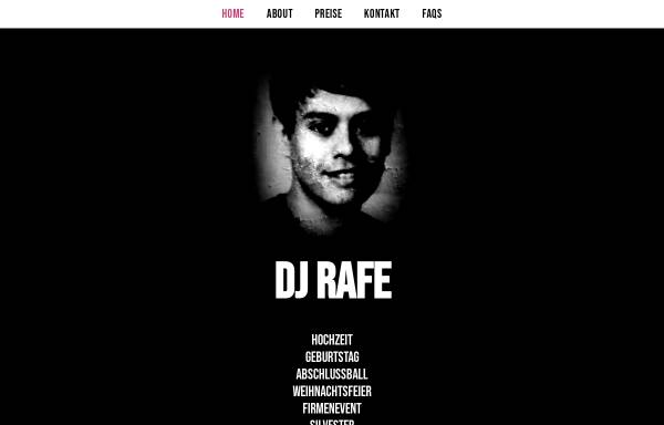 Vorschau von www.djrafe.com, DJ RAFE
