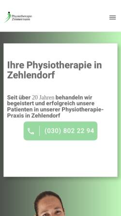 Physiotherapie Zimmermann