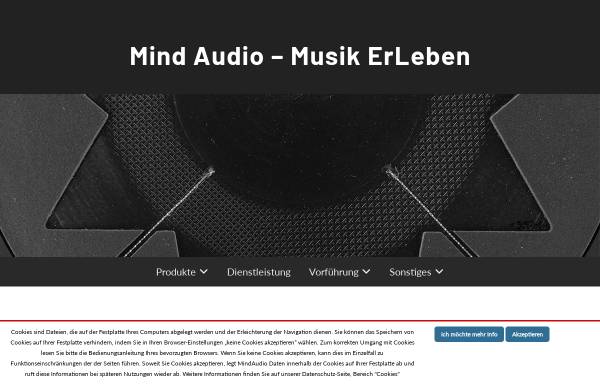 Vorschau von www.mindaudio.de, MindAudio