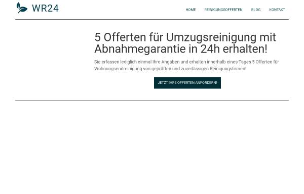 Vorschau von wohnungsreinigung24.ch, Wohnungsreinigung24