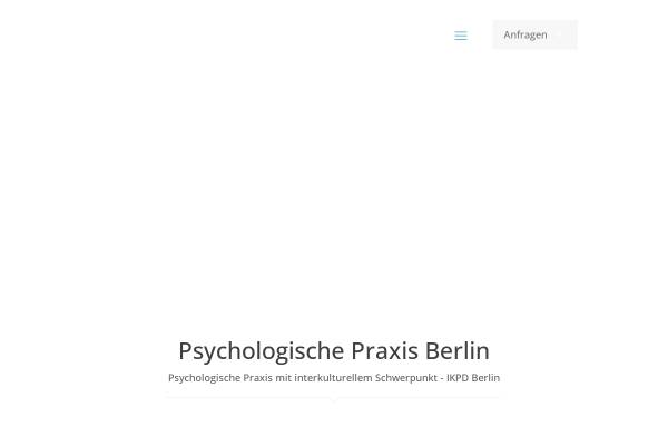 Vorschau von interkulturelle-psychologie-berlin.de, IKPD Berlin