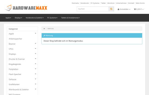 Vorschau von www.hardwaremaxx.de, hardwaremaxx IT-Store