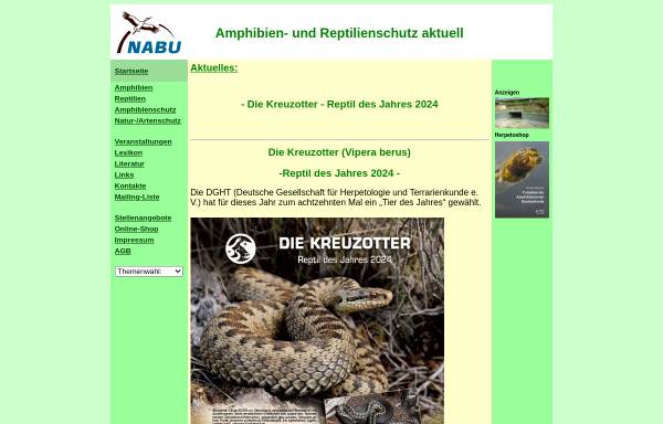Vorschau von www.amphibienschutz.de, AG Amphibien und Reptilien im NABU