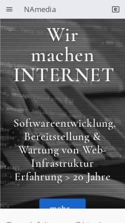 Vorschau der mobilen Webseite www.nachtausgabe.de, Nachtausgabe