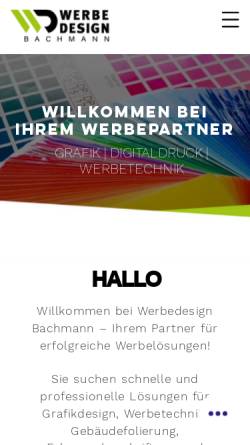 Vorschau der mobilen Webseite www.wesign-werbung.de, WeSign. Ihr Werbeausstatter