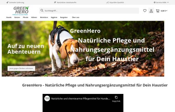 Vorschau von www.greenhero.de, Green Hero