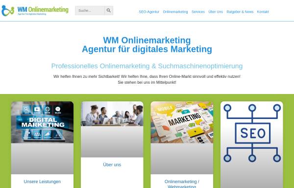 Vorschau von www.wm-onlinemarketing.de, WM Onlinemarketing