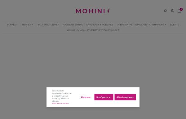 Vorschau von www.mohini.de, Mohini