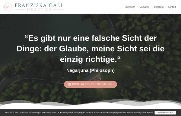 Vorschau von gall-mediation.de, Franziska Gall Mediation