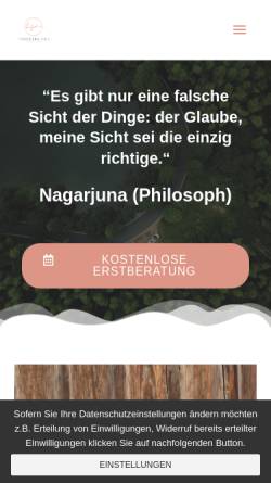 Vorschau der mobilen Webseite gall-mediation.de, Franziska Gall Mediation