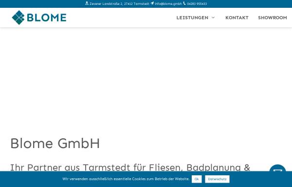 Vorschau von blome.gmbh, Blome GmbH