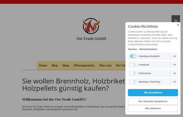 Vorschau von www.ost-trade.de, Ost-Trade GmbH