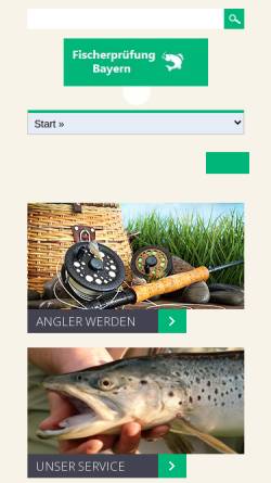 Vorschau der mobilen Webseite fischerpruefung-bayern-online.de, Fischerprüfung Bayern