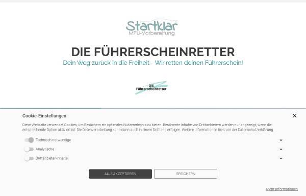 Vorschau von www.startklar-mpu.de, startklar-MPU