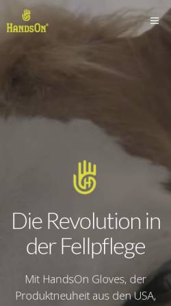 Vorschau der mobilen Webseite www.revolution-handson.de, Revolution HandsOn