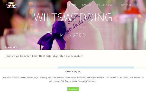Vorschau von www.wiltswedding.de, wiltswedding