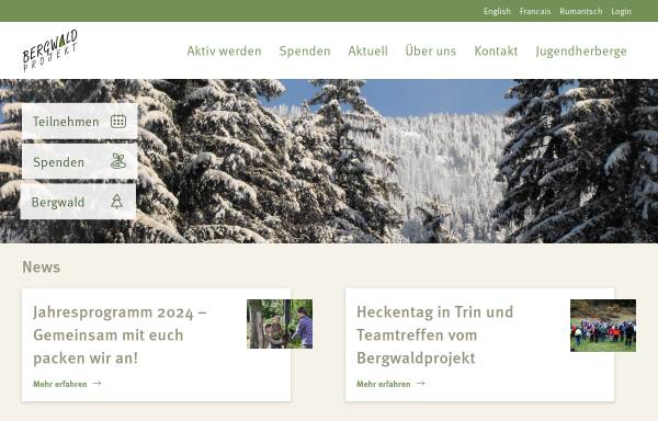 Vorschau von www.bergwaldprojekt.ch, Bergwaldprojekt