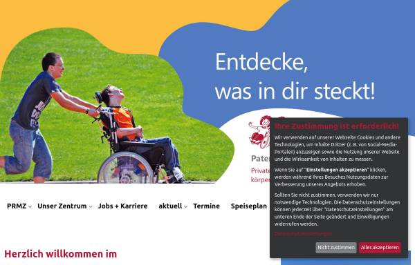 Vorschau von www.prmz.de, Pater-Rupert-Mayer-Zentrum