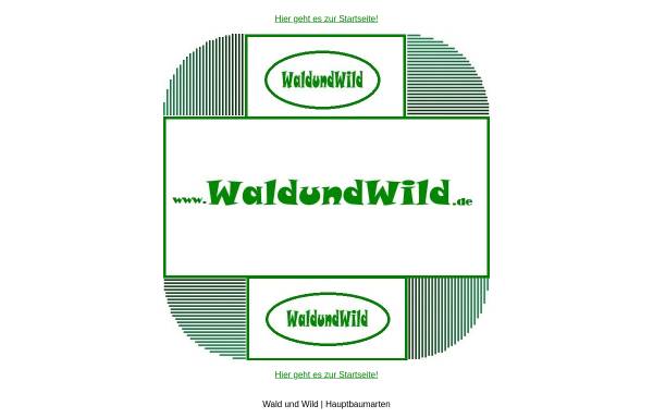 Vorschau von www.waldundwild.de, Wald und Wild