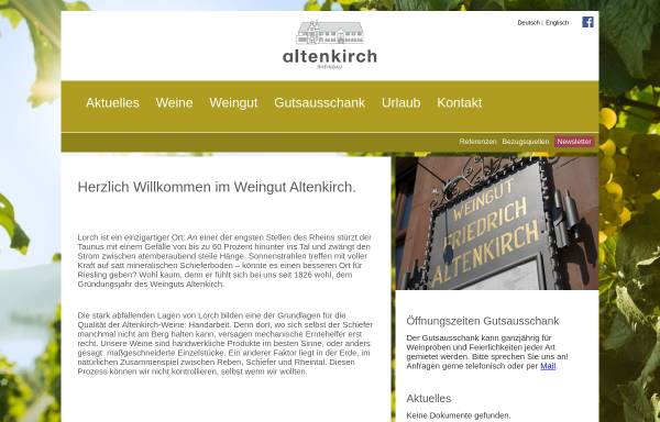 Vorschau von www.weingut-altenkirch.de, Weingut Altenkirch