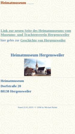 Heimatmuseum Hergensweiler