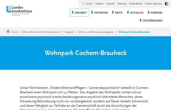 Vorschau von www.rhein-mosel-fachklinik-andernach.de, Wohnpark Cochem-Brauheck