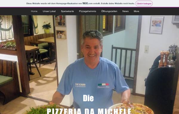Vorschau von michelesuro.wixsite.com, Pizzeria da Michele im Ratsstüble