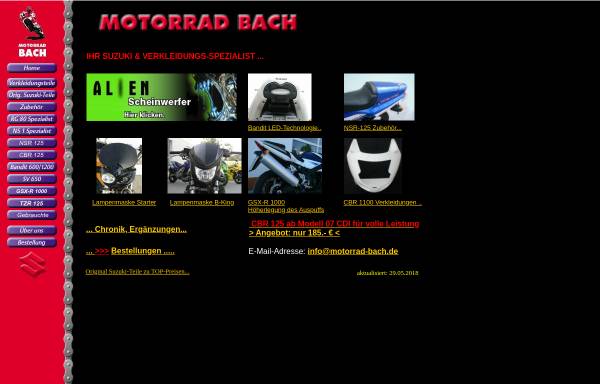 Vorschau von www.motorrad-bach.de, Motorrad Bach