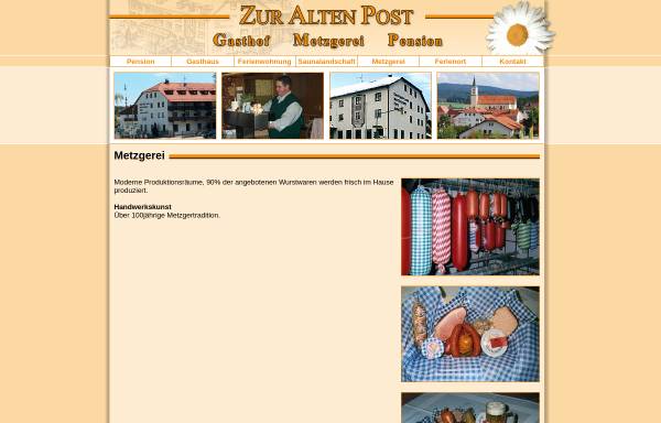 Vorschau von www.alte-post.com, Gh Zur alten Post