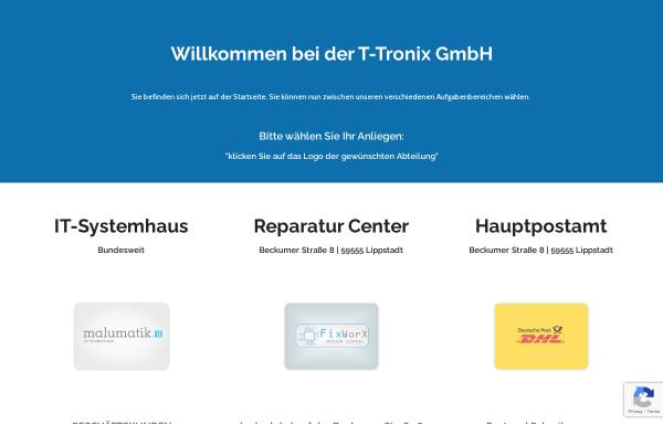 Vorschau von t-tronix.de, T-Tronix