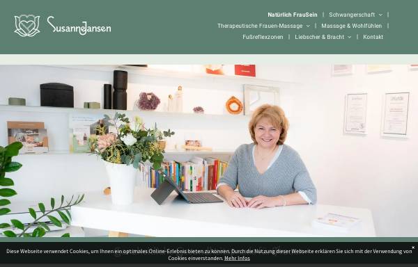 Vorschau von www.susannejansen.de, Susanne Jansen - Ganzheitliche Gesundheitspraxis für Frauen