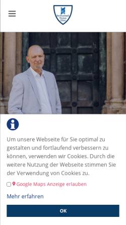 Vorschau der mobilen Webseite www.kanzlei-otten.de, Anwaltskanzlei Thomas Otten