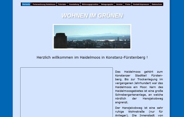 Vorschau von www.urlaub-in-konstanz.info, Ferienwohnung Haidelmoos